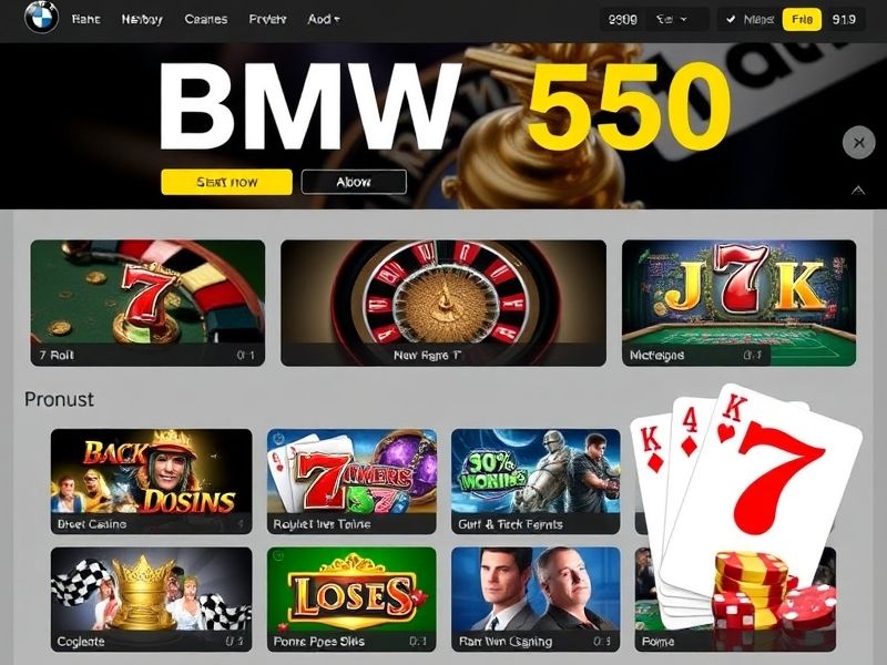 Discover top-tier gambling games and exclusive offers at bmw55.com. Play online slots, live dealers, and sports betting with secure transactions and guaranteed payouts.